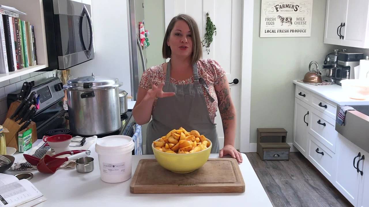 Lesson 7: Canning Fruit in Syrup + Sugar Alternatives