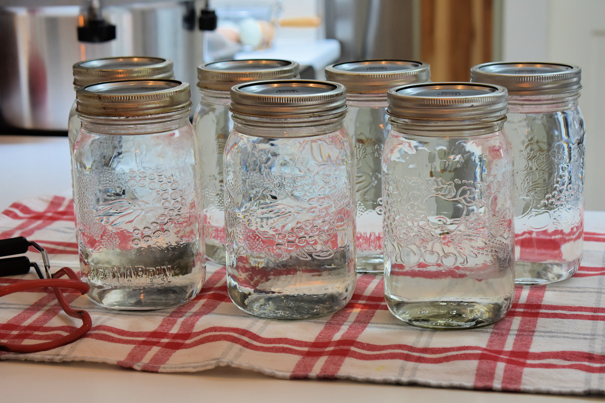How to Can Water for Emergencies Mason jars of canned water. | How to Can Water for Emergencies